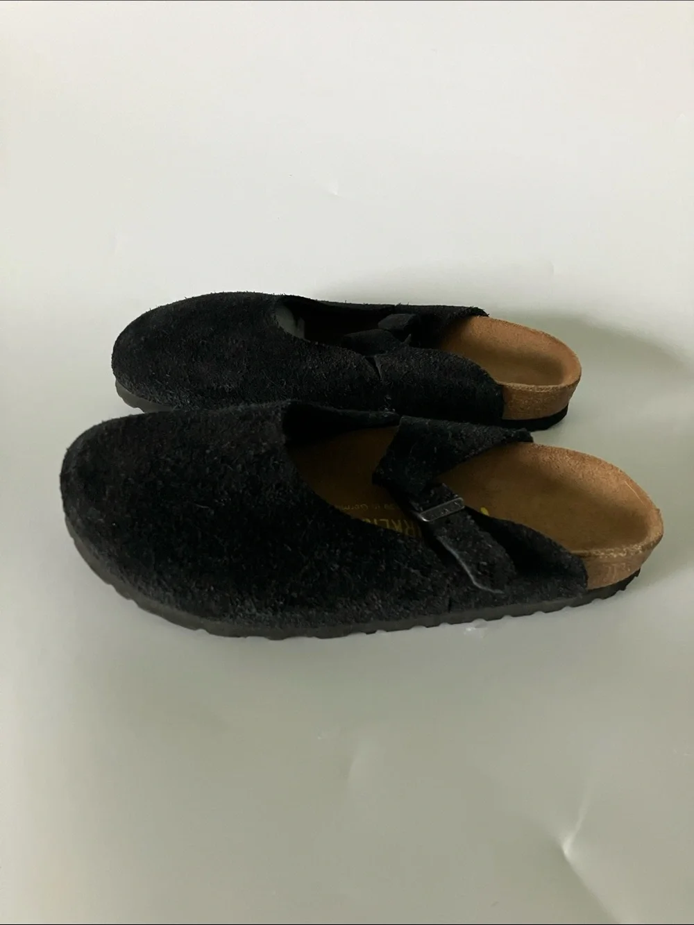 Birkenstock black suede